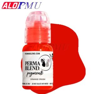 رنگ تاتو پرمابلند اورنج کراش (نارنجی روشن) | Orange Crush Perma Blend